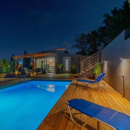 Private Pool Villa Ggki Skepasti 외부 사진
