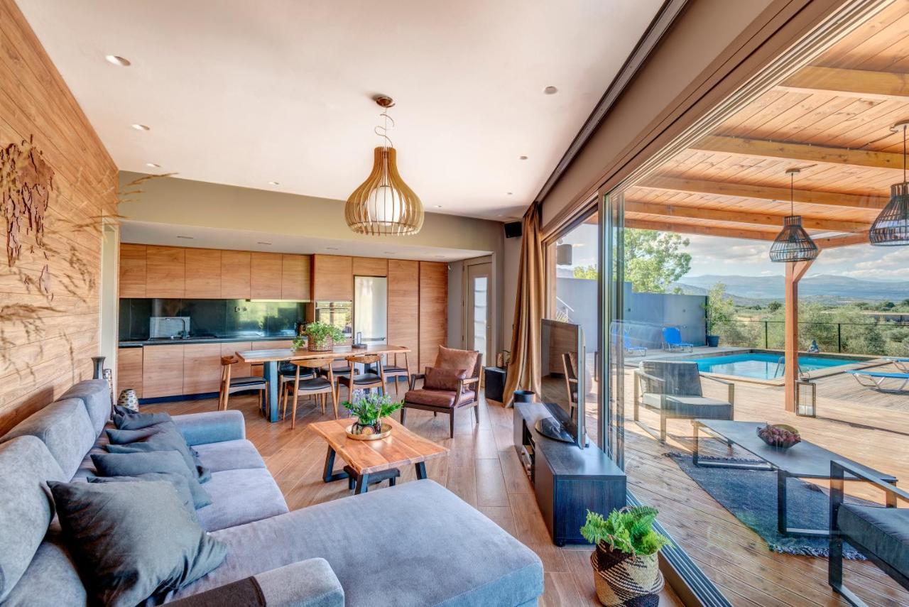 Private Pool Villa Ggki Skepasti 외부 사진