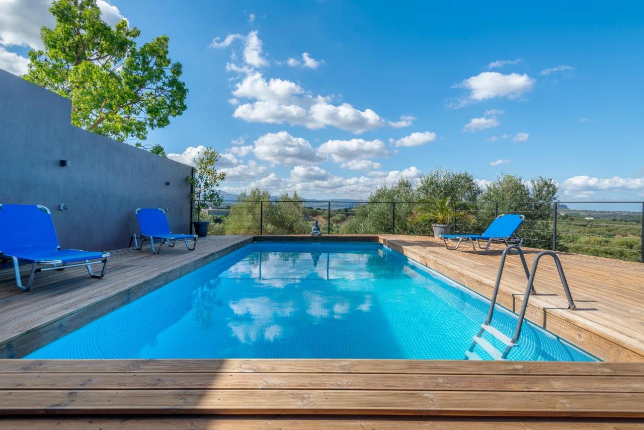 Private Pool Villa Ggki Skepasti 외부 사진
