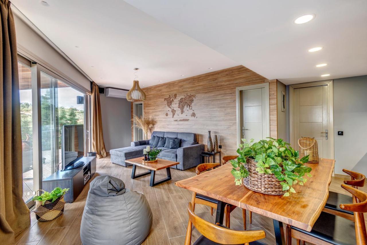 Private Pool Villa Ggki Skepasti 외부 사진