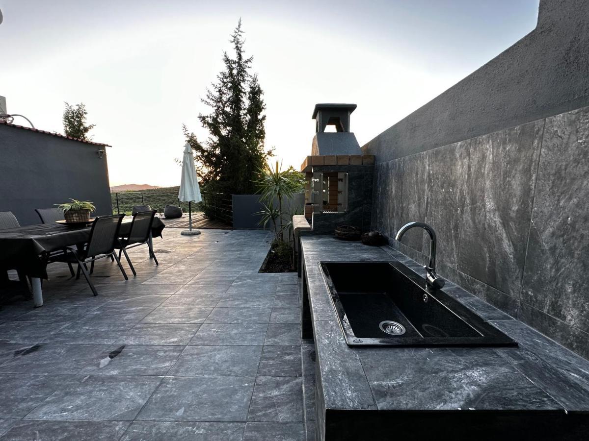 Private Pool Villa Ggki Skepasti 외부 사진